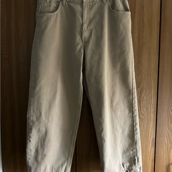 Perfect condition Beige Calvin Klein Jeans - Picture 2 of 5